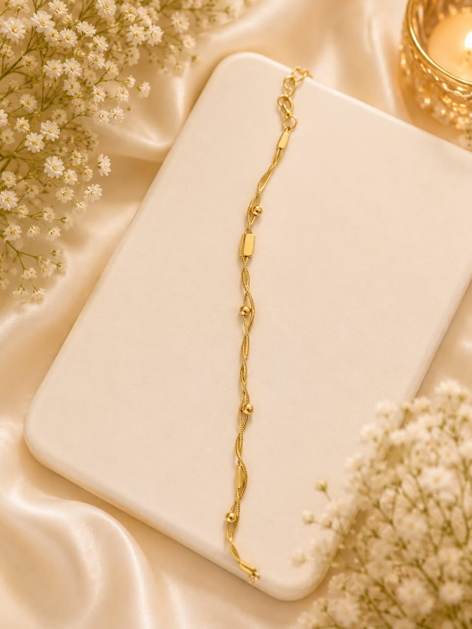 Gold Charm Bracelet
